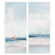 Sally Swatland | Sailboats near Shoreline