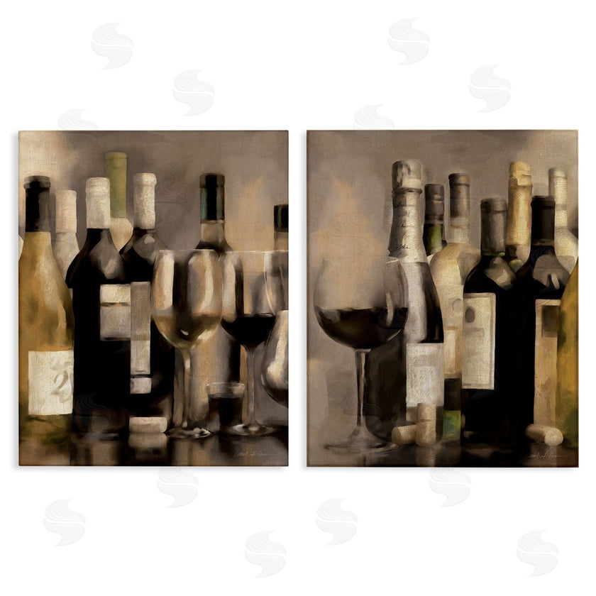 Carol Robinson | Kitchen Wine Bottles Setup