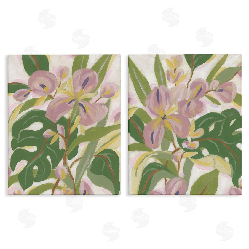 June Erica Vess  | Tropical Irises Abstraction