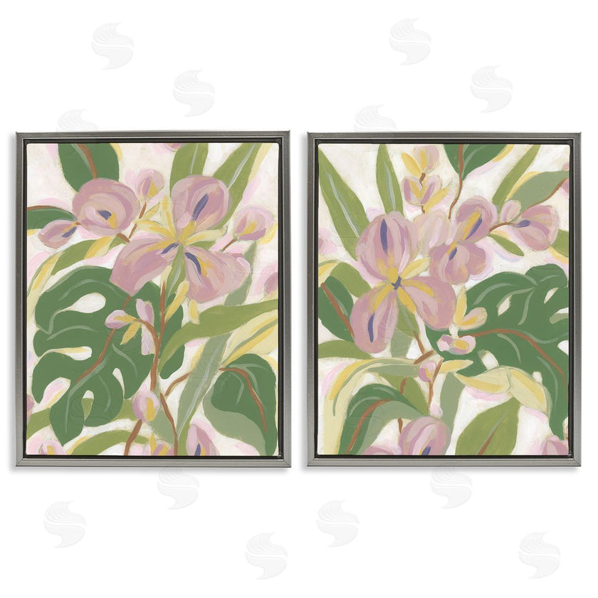 June Erica Vess  | Tropical Irises Abstraction