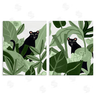 June Erica Vess  | Panthers Among Tropics