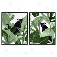 June Erica Vess  | Panthers Among Tropics