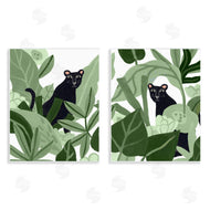 June Erica Vess  | Panthers Among Tropics