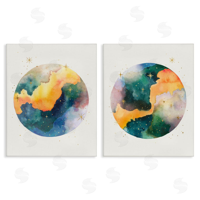 Grace Popp  | Outer Space Round Galaxies