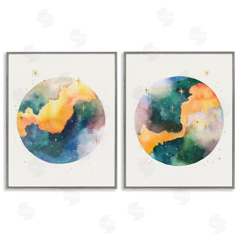 Grace Popp  | Outer Space Round Galaxies