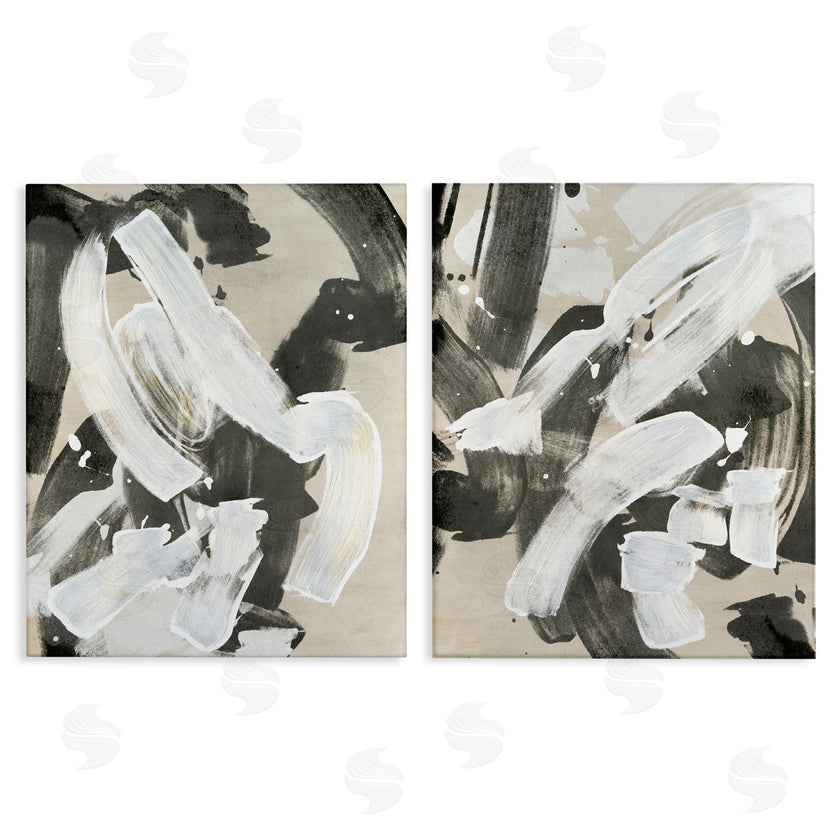 June Erica Vess  | Neutral Paint Streaks