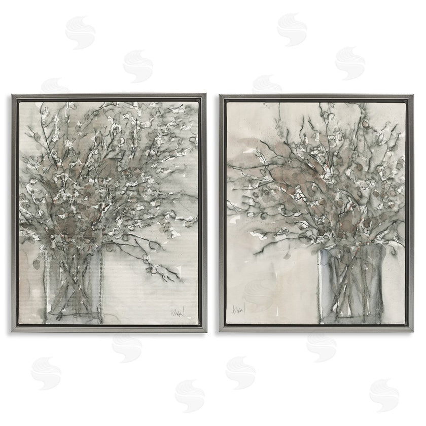 Samuel Dixon  | Charcoal Sketched Vase