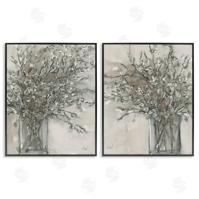 Samuel Dixon  | Charcoal Sketched Vase