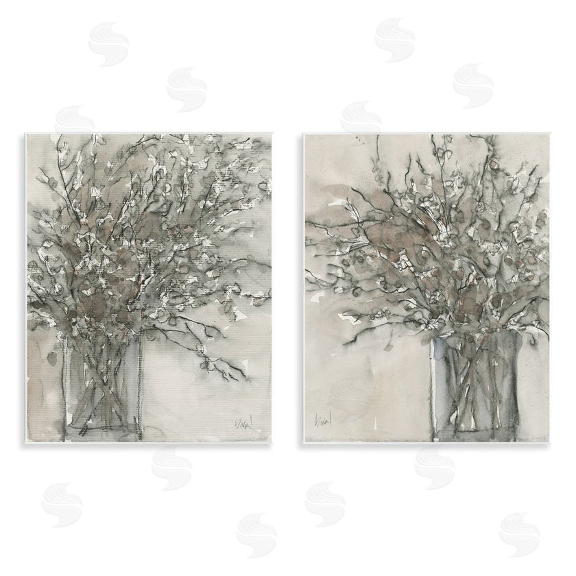 Samuel Dixon  | Charcoal Sketched Vase