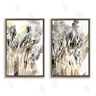 Regina Moore  | Watercolor Splash with Tendrils