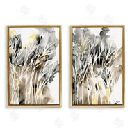 Regina Moore  | Watercolor Splash with Tendrils