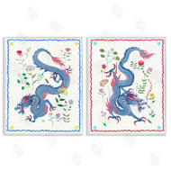Melissa Wang  | Dragons with Flower Details