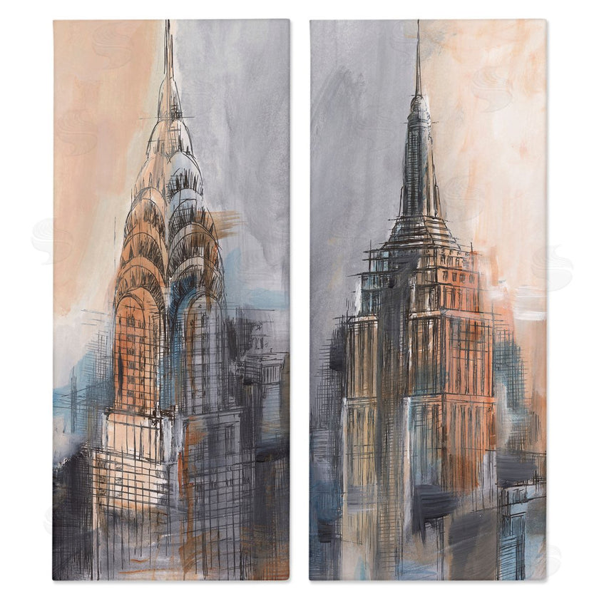 Ethan Harper  | City Architecture Sketches