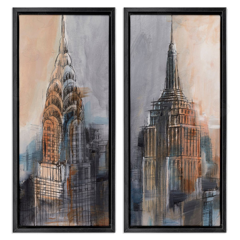 Ethan Harper  | City Architecture Sketches