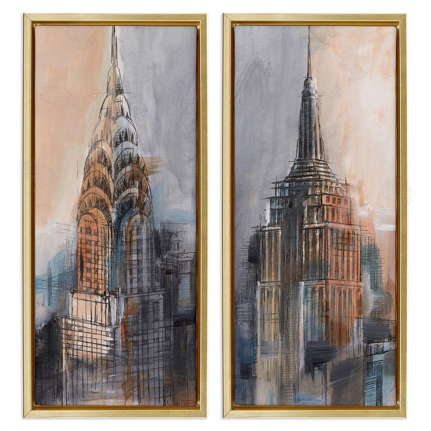 Ethan Harper  | City Architecture Sketches