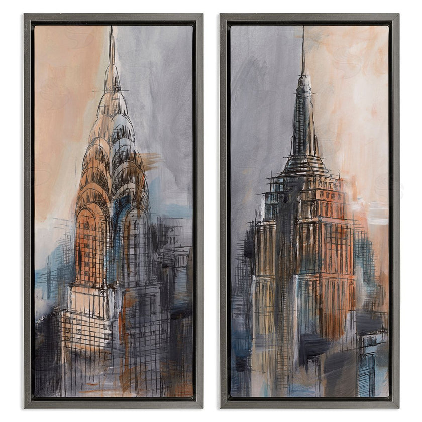 Ethan Harper  | City Architecture Sketches