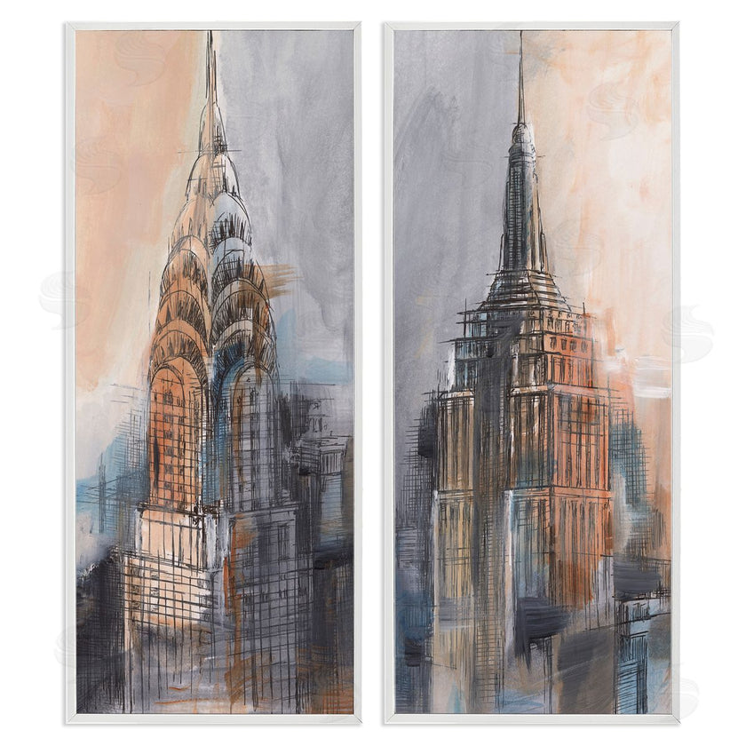 Ethan Harper  | City Architecture Sketches