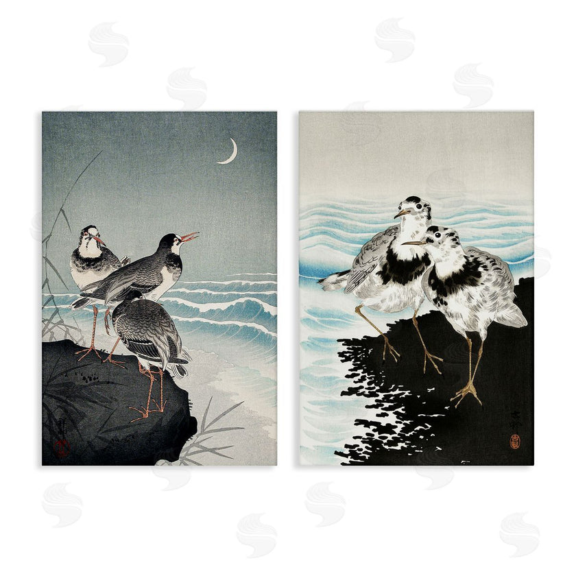 Ohara Koson  | Sea Birds Under Moon