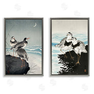 Ohara Koson  | Sea Birds Under Moon