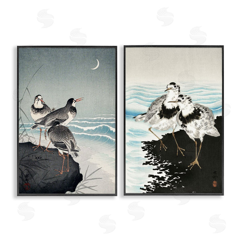 Ohara Koson  | Sea Birds Under Moon