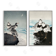 Ohara Koson  | Sea Birds Under Moon