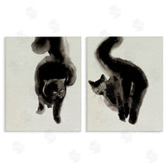 Melissa Wang  | Minimal Black Cats