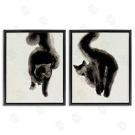 Melissa Wang  | Minimal Black Cats