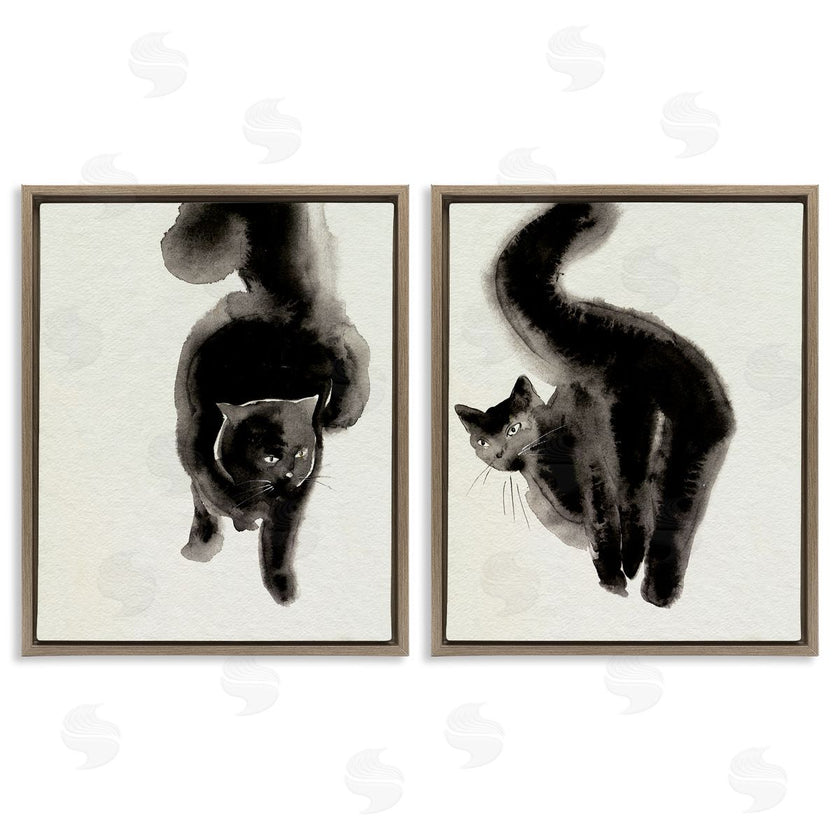 Melissa Wang  | Minimal Black Cats