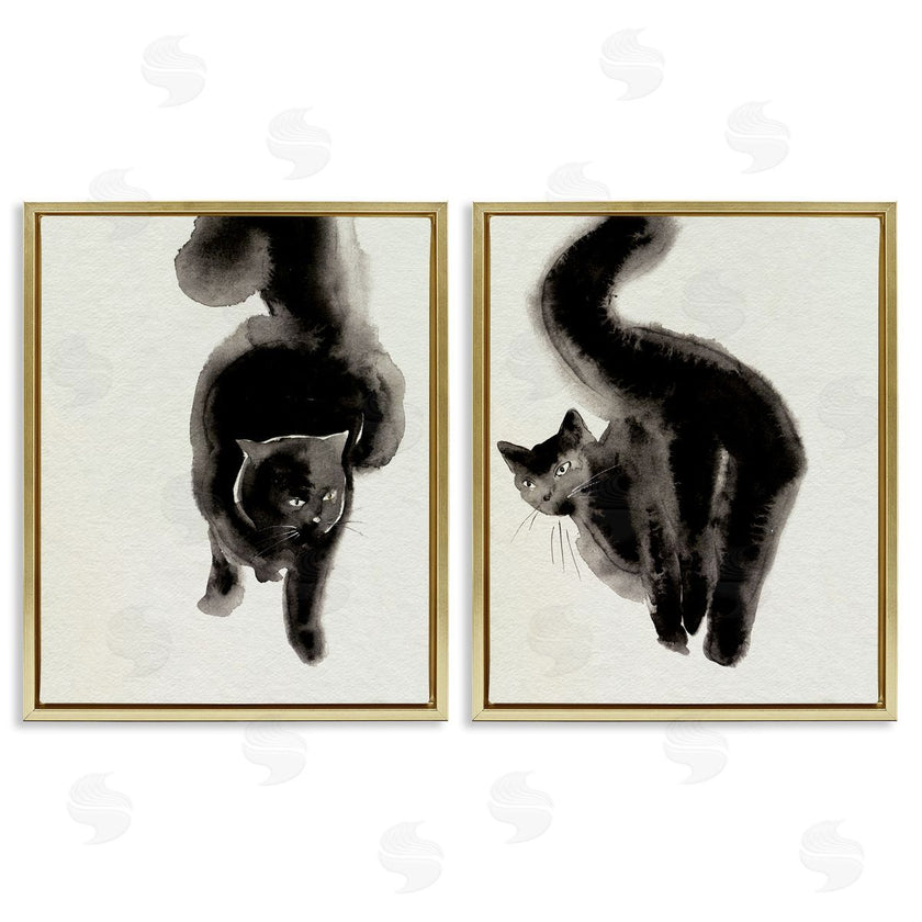 Melissa Wang  | Minimal Black Cats