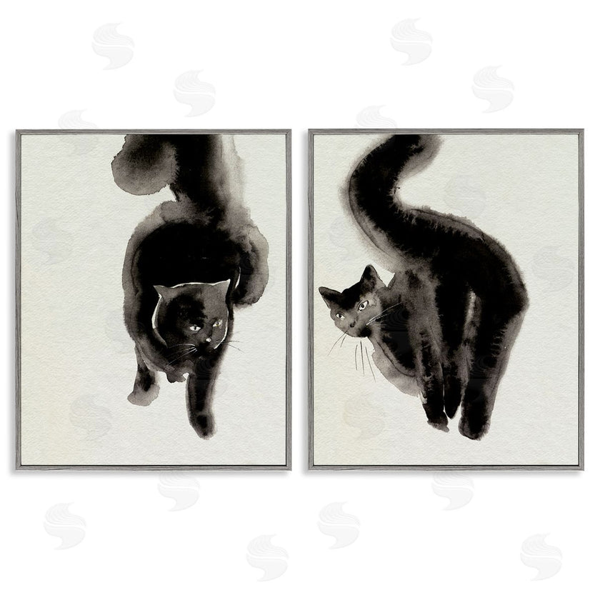 Melissa Wang  | Minimal Black Cats