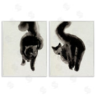 Melissa Wang  | Minimal Black Cats