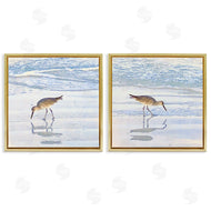 Christine Zalewski  | Seaside Sandpiper Birds