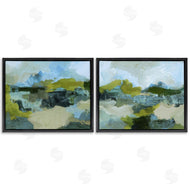 Victoria Barnes  | Abstraction with Green Details