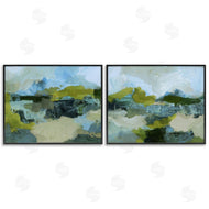 Victoria Barnes  | Abstraction with Green Details