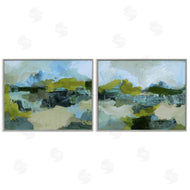 Victoria Barnes  | Abstraction with Green Details