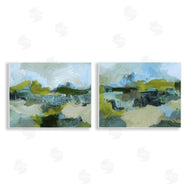 Victoria Barnes  | Abstraction with Green Details