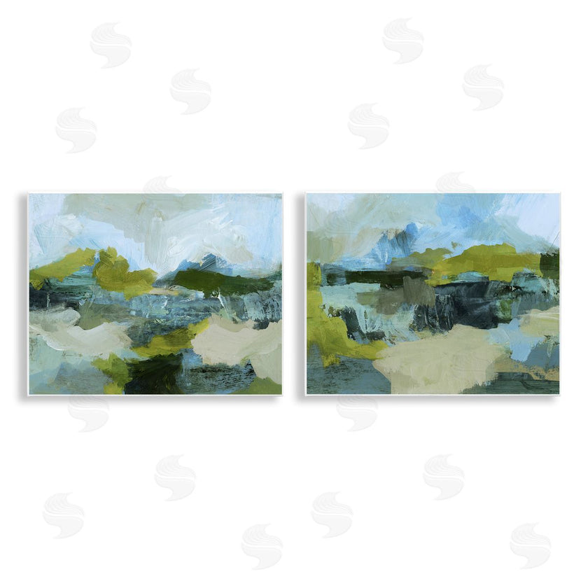 Victoria Barnes  | Abstraction with Green Details