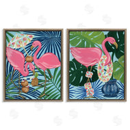 Yvette St. Amant | Happy Hour Flamingos