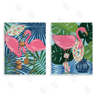 Yvette St. Amant | Happy Hour Flamingos