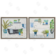 Courtney Prahl | Charming Botanical Bathroom