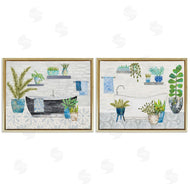 Courtney Prahl | Charming Botanical Bathroom