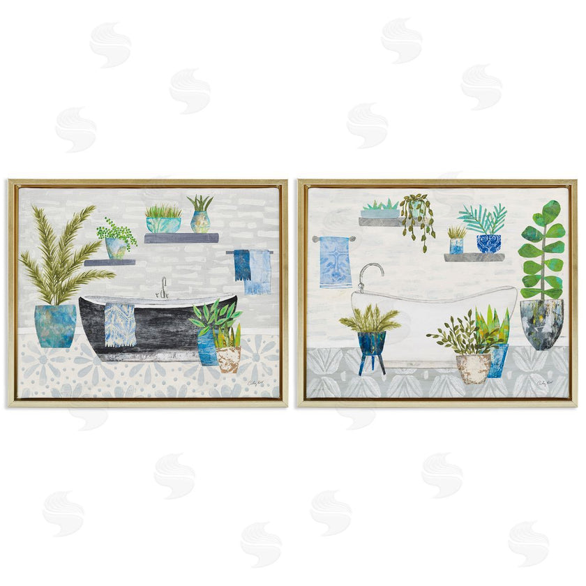 Courtney Prahl | Charming Botanical Bathroom