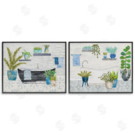 Courtney Prahl | Charming Botanical Bathroom