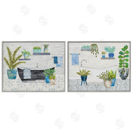 Courtney Prahl | Charming Botanical Bathroom
