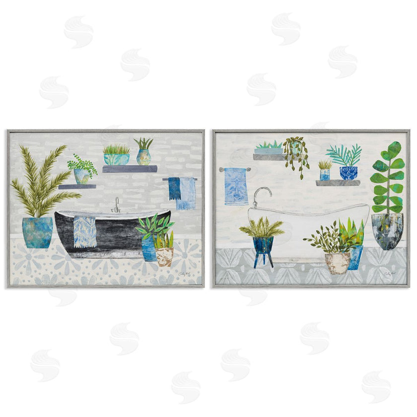 Courtney Prahl | Charming Botanical Bathroom