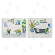 Courtney Prahl | Charming Botanical Bathroom