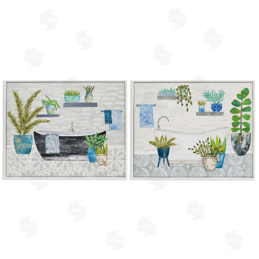 Courtney Prahl | Charming Botanical Bathroom