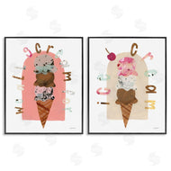 Haley Knighten | Bright Pastels Ice Cream