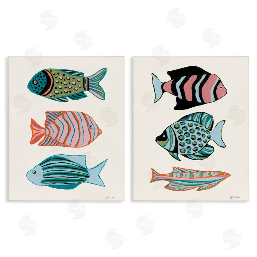Yvette St. Amant | Tropical Pastels Fish