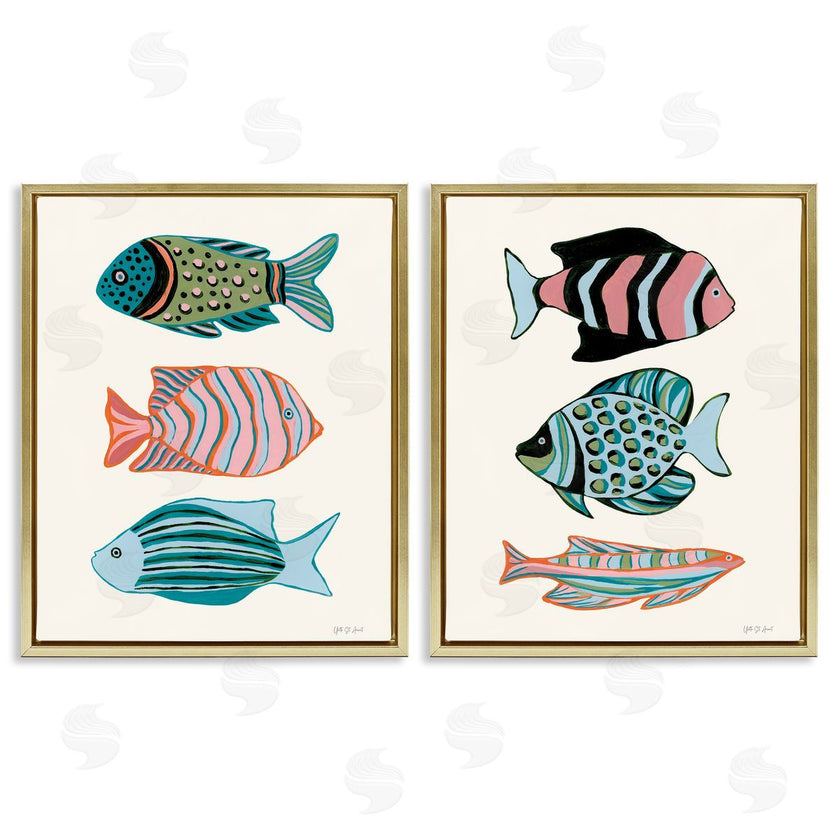 Yvette St. Amant | Tropical Pastels Fish